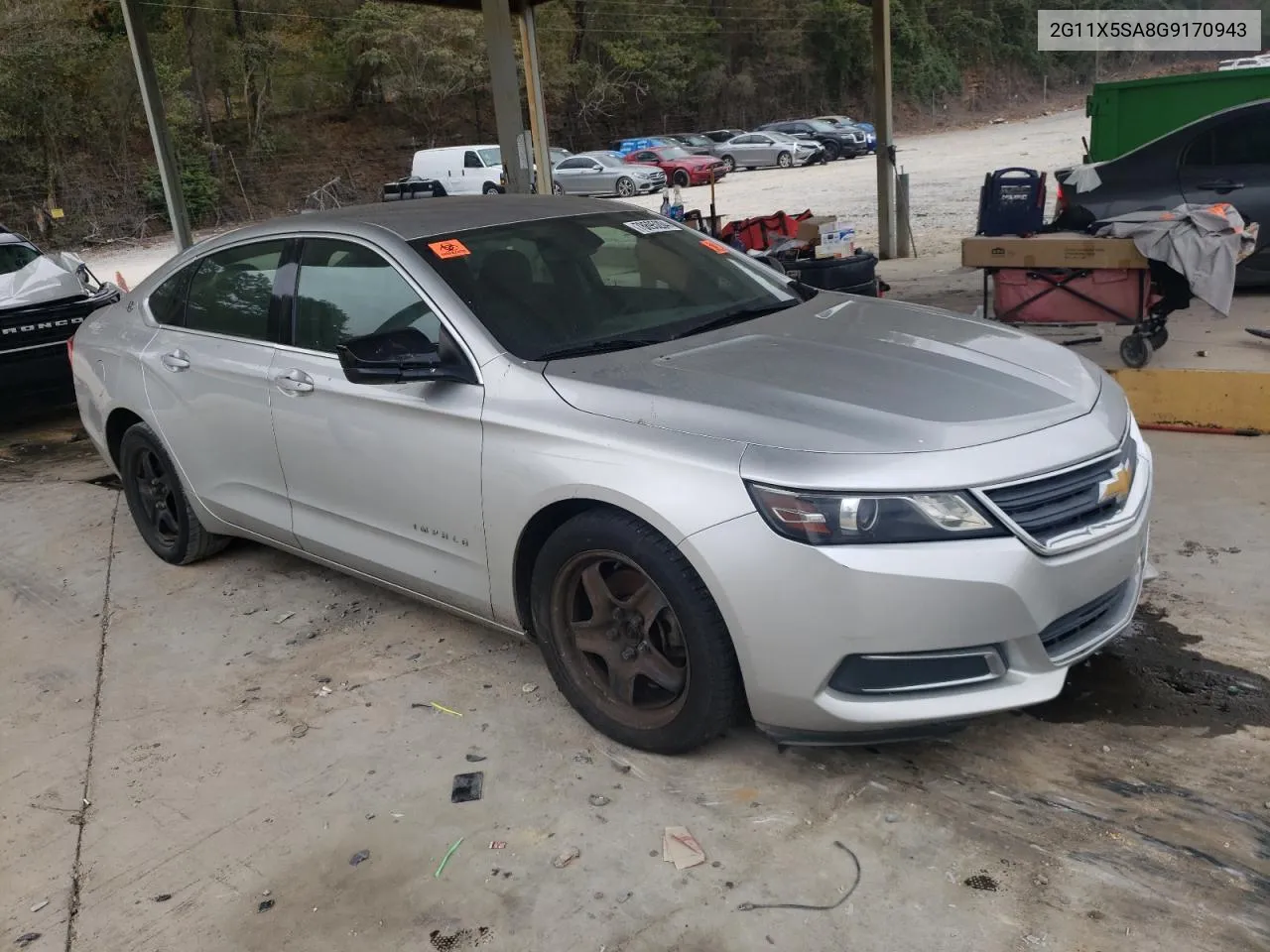 2016 Chevrolet Impala Ls VIN: 2G11X5SA8G9170943 Lot: 78695284