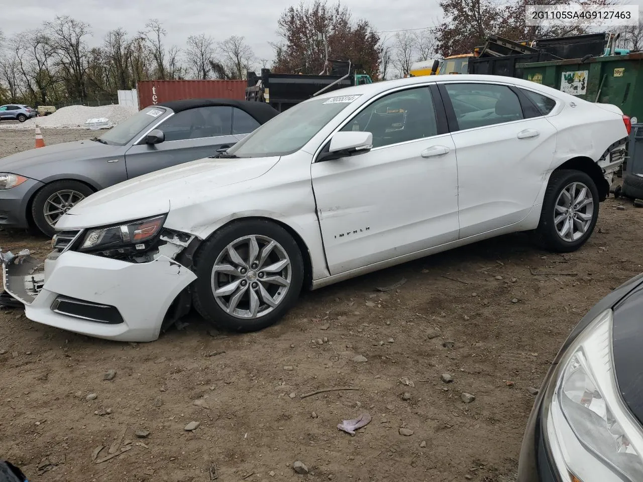 2016 Chevrolet Impala Lt VIN: 2G1105SA4G9127463 Lot: 79055314