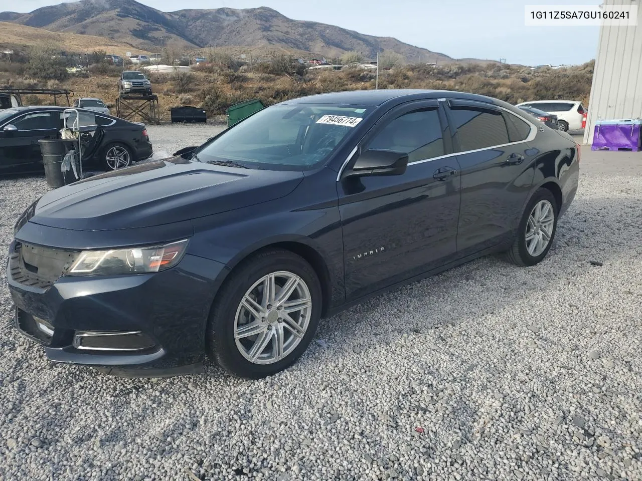 2016 Chevrolet Impala Ls VIN: 1G11Z5SA7GU160241 Lot: 79456774