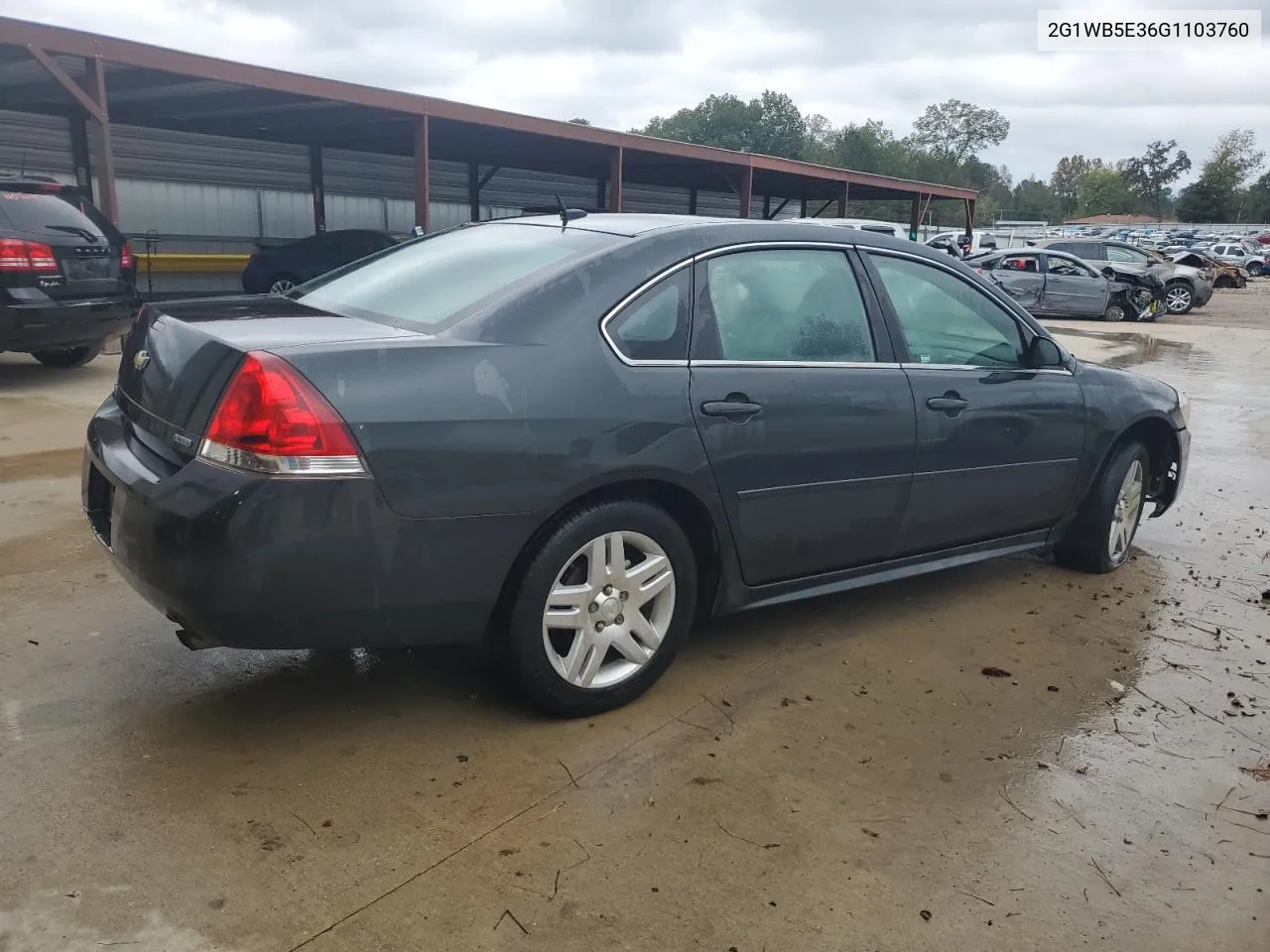 2016 Chevrolet Impala Limited Lt VIN: 2G1WB5E36G1103760 Lot: 79852464