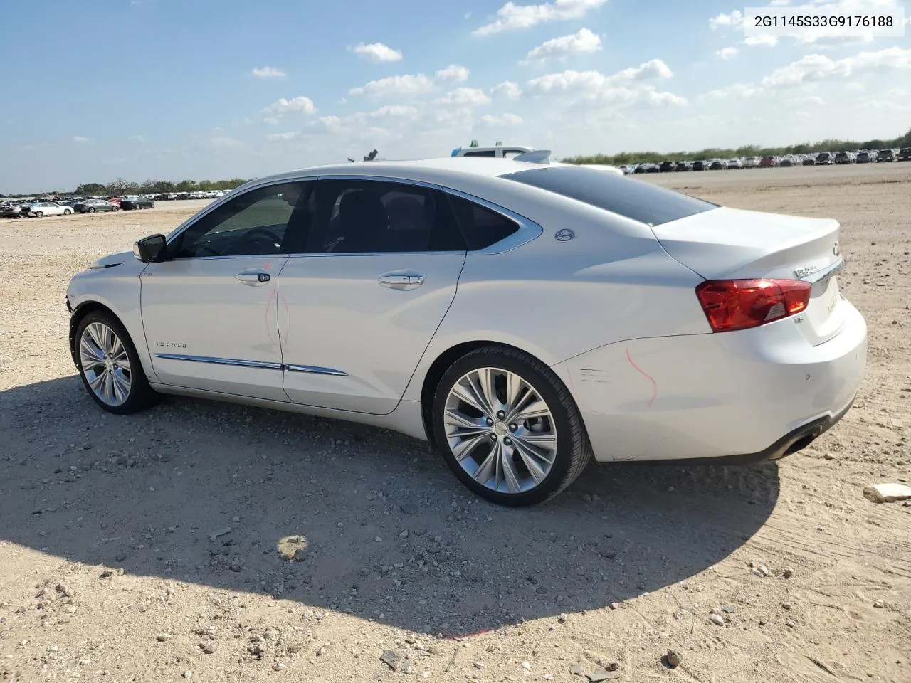 2016 Chevrolet Impala Ltz VIN: 2G1145S33G9176188 Lot: 79923324