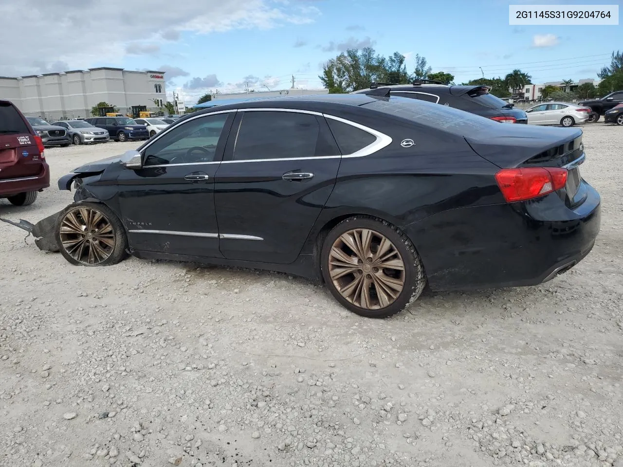 2016 Chevrolet Impala Ltz VIN: 2G1145S31G9204764 Lot: 80055754