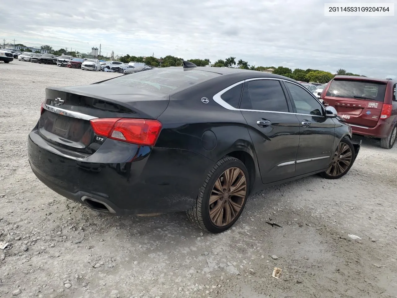 2016 Chevrolet Impala Ltz VIN: 2G1145S31G9204764 Lot: 80055754