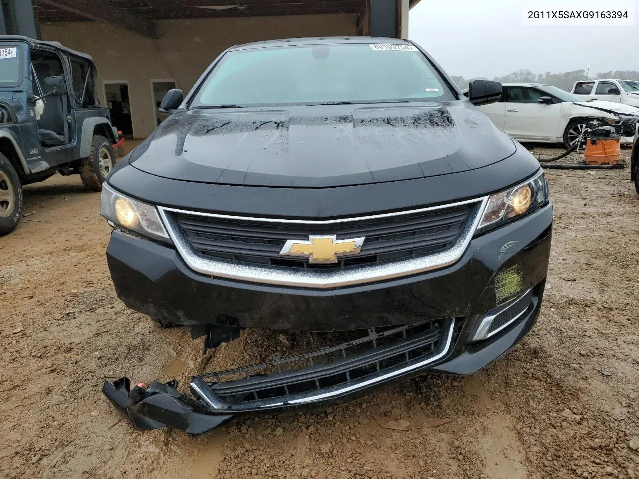 2016 Chevrolet Impala Ls VIN: 2G11X5SAXG9163394 Lot: 80103754