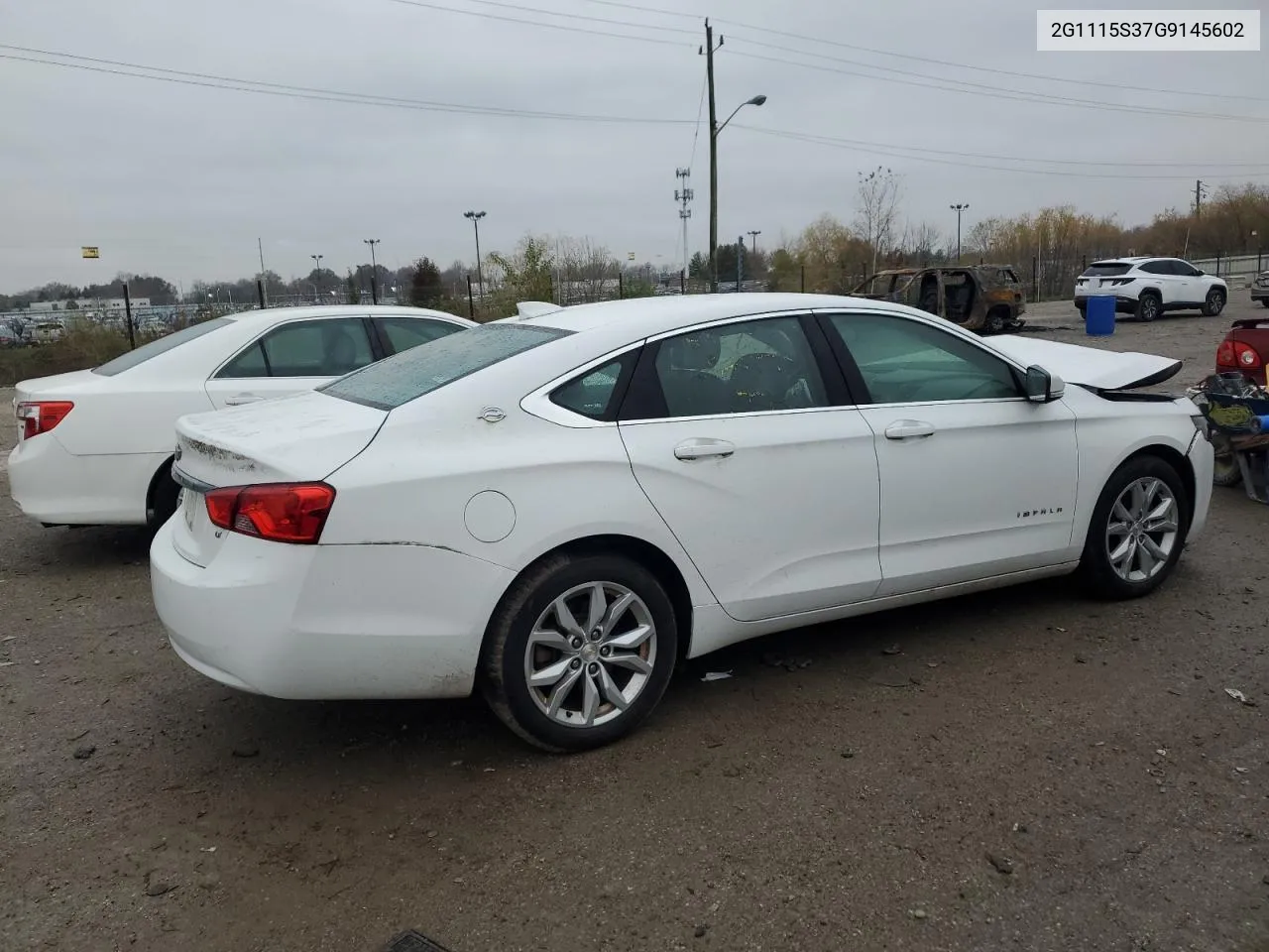 2016 Chevrolet Impala Lt VIN: 2G1115S37G9145602 Lot: 80849854