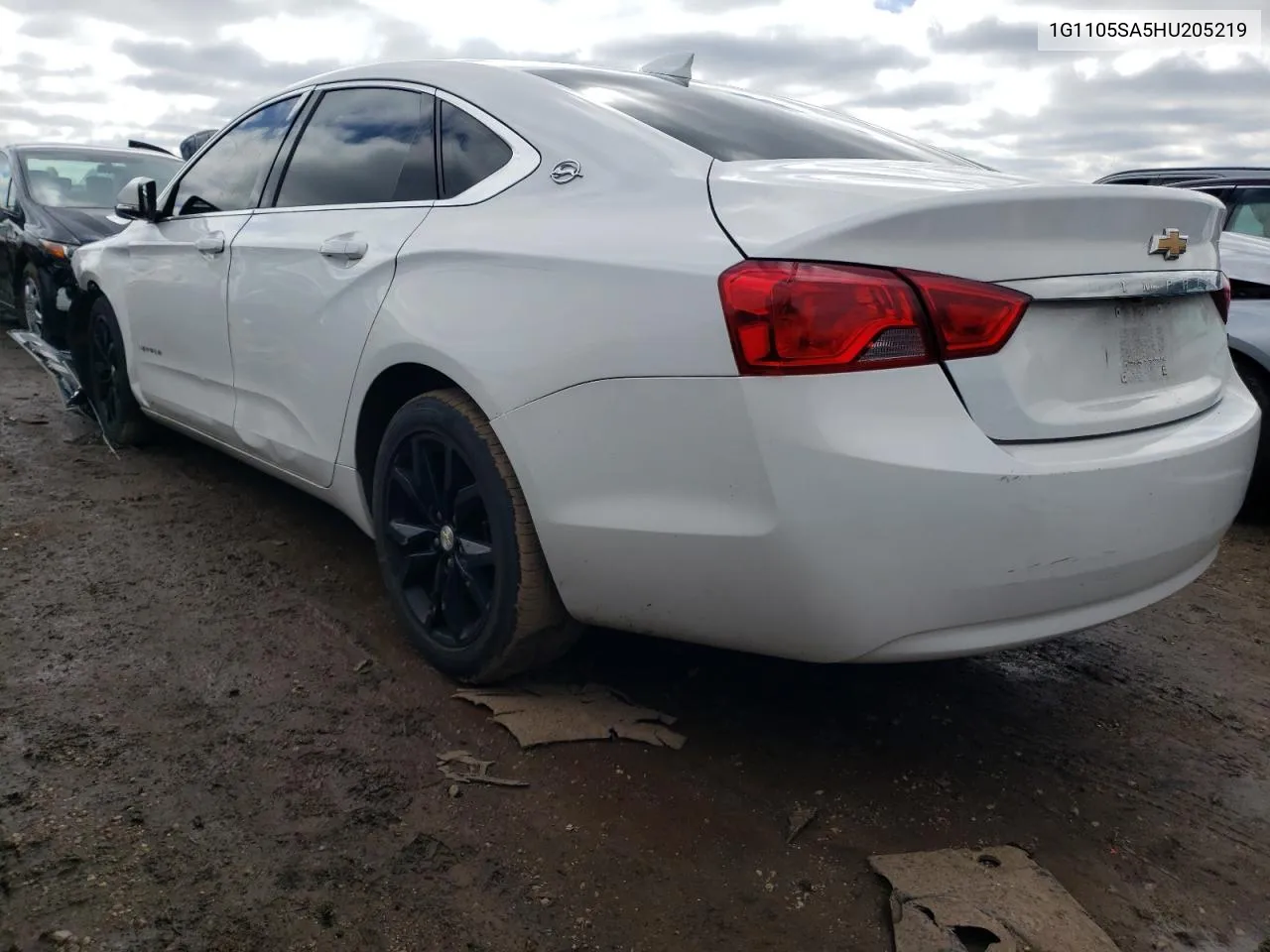 1G1105SA5HU205219 2017 Chevrolet Impala Lt