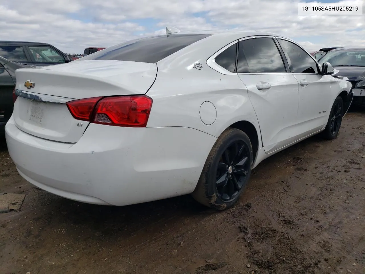 1G1105SA5HU205219 2017 Chevrolet Impala Lt