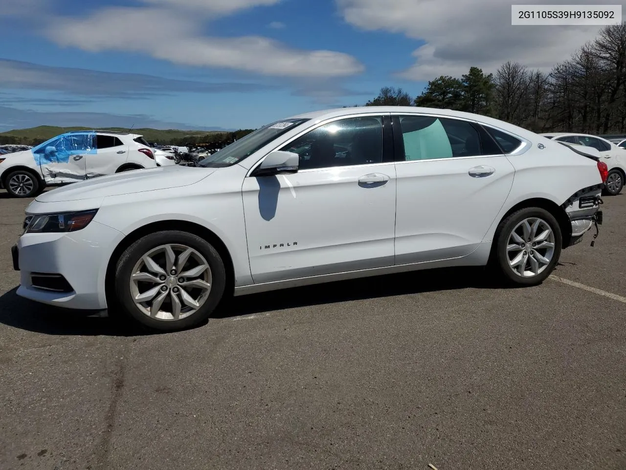 2017 Chevrolet Impala Lt VIN: 2G1105S39H9135092 Lot: 52751264