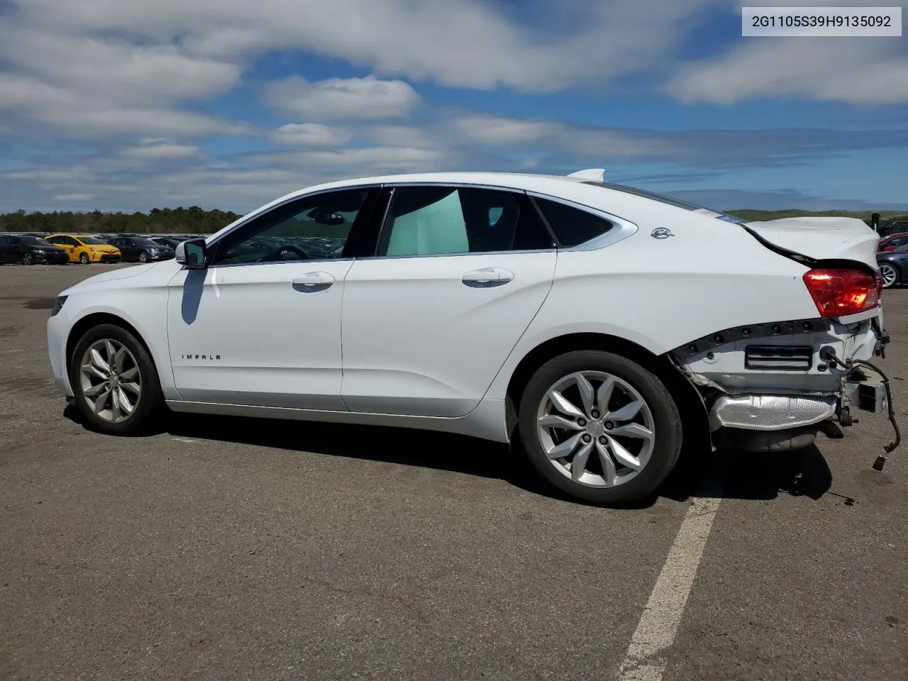 2017 Chevrolet Impala Lt VIN: 2G1105S39H9135092 Lot: 52751264