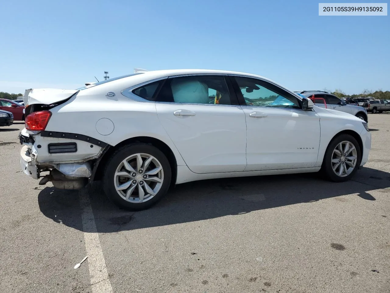 2017 Chevrolet Impala Lt VIN: 2G1105S39H9135092 Lot: 52751264