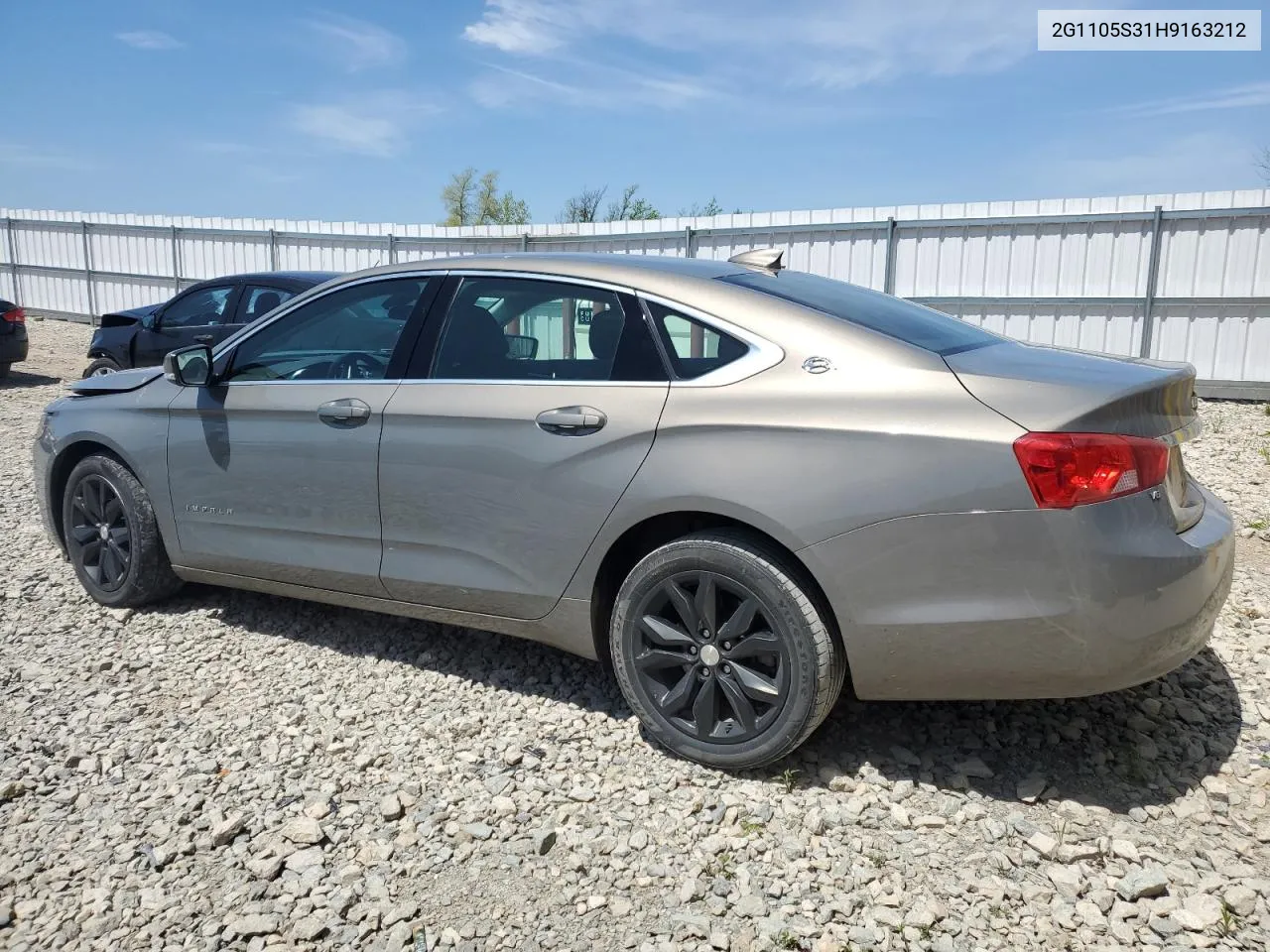 2G1105S31H9163212 2017 Chevrolet Impala Lt