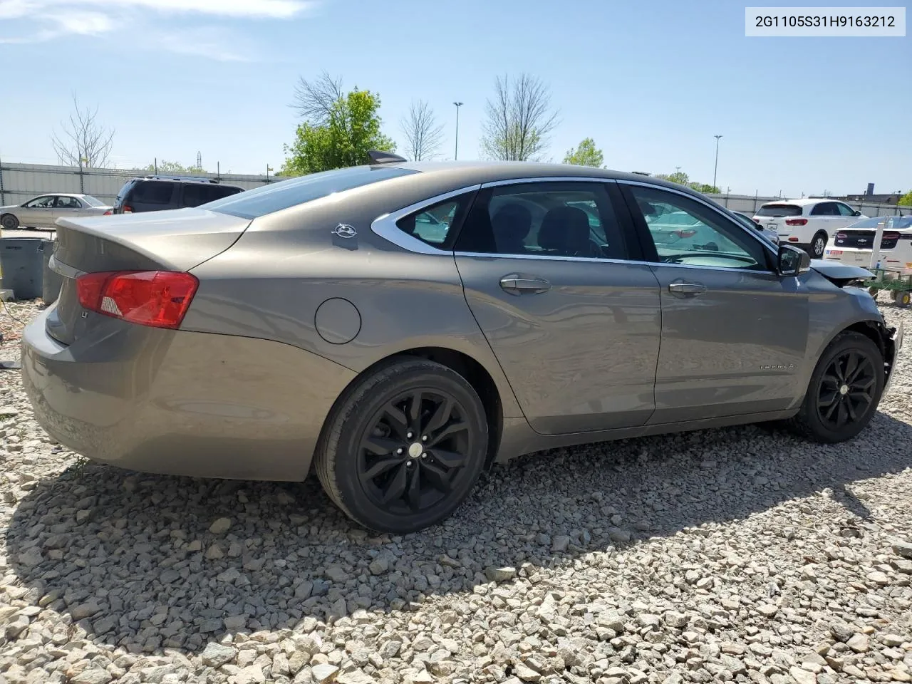 2G1105S31H9163212 2017 Chevrolet Impala Lt