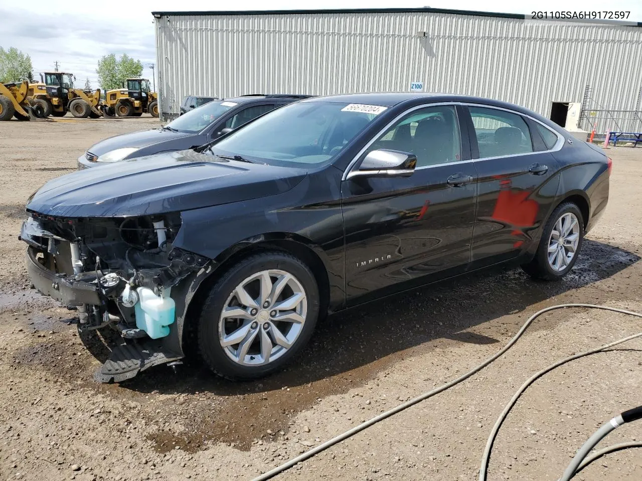 2G1105SA6H9172597 2017 Chevrolet Impala Lt