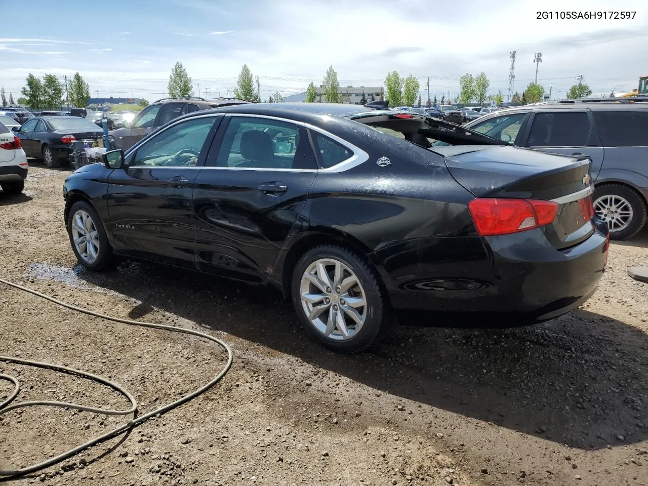 2017 Chevrolet Impala Lt VIN: 2G1105SA6H9172597 Lot: 56670204