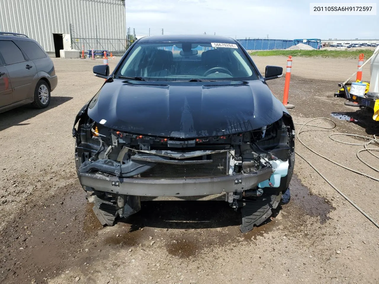 2G1105SA6H9172597 2017 Chevrolet Impala Lt