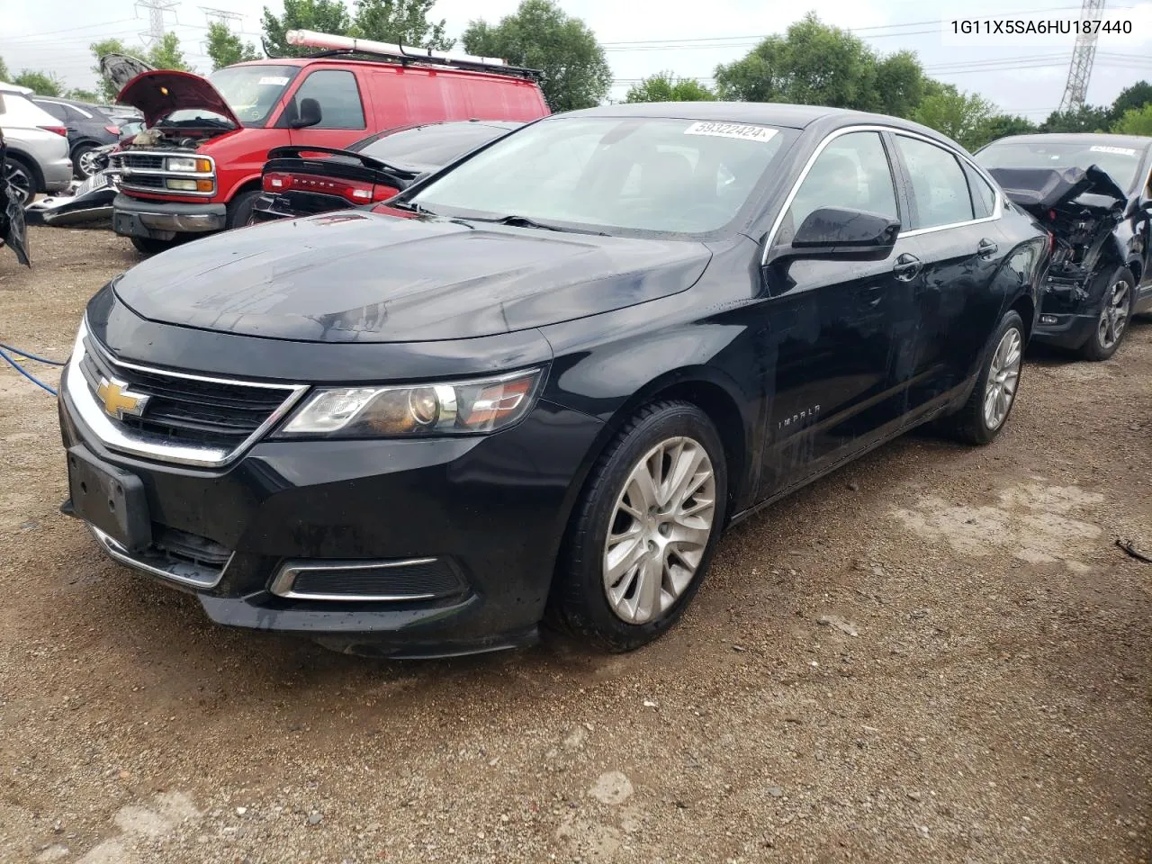 1G11X5SA6HU187440 2017 Chevrolet Impala Ls