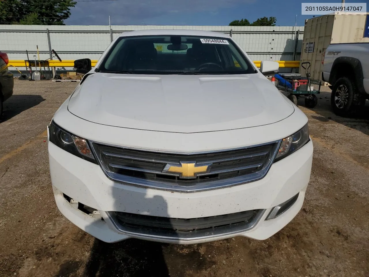 2017 Chevrolet Impala Lt VIN: 2G1105SA0H9147047 Lot: 59548044