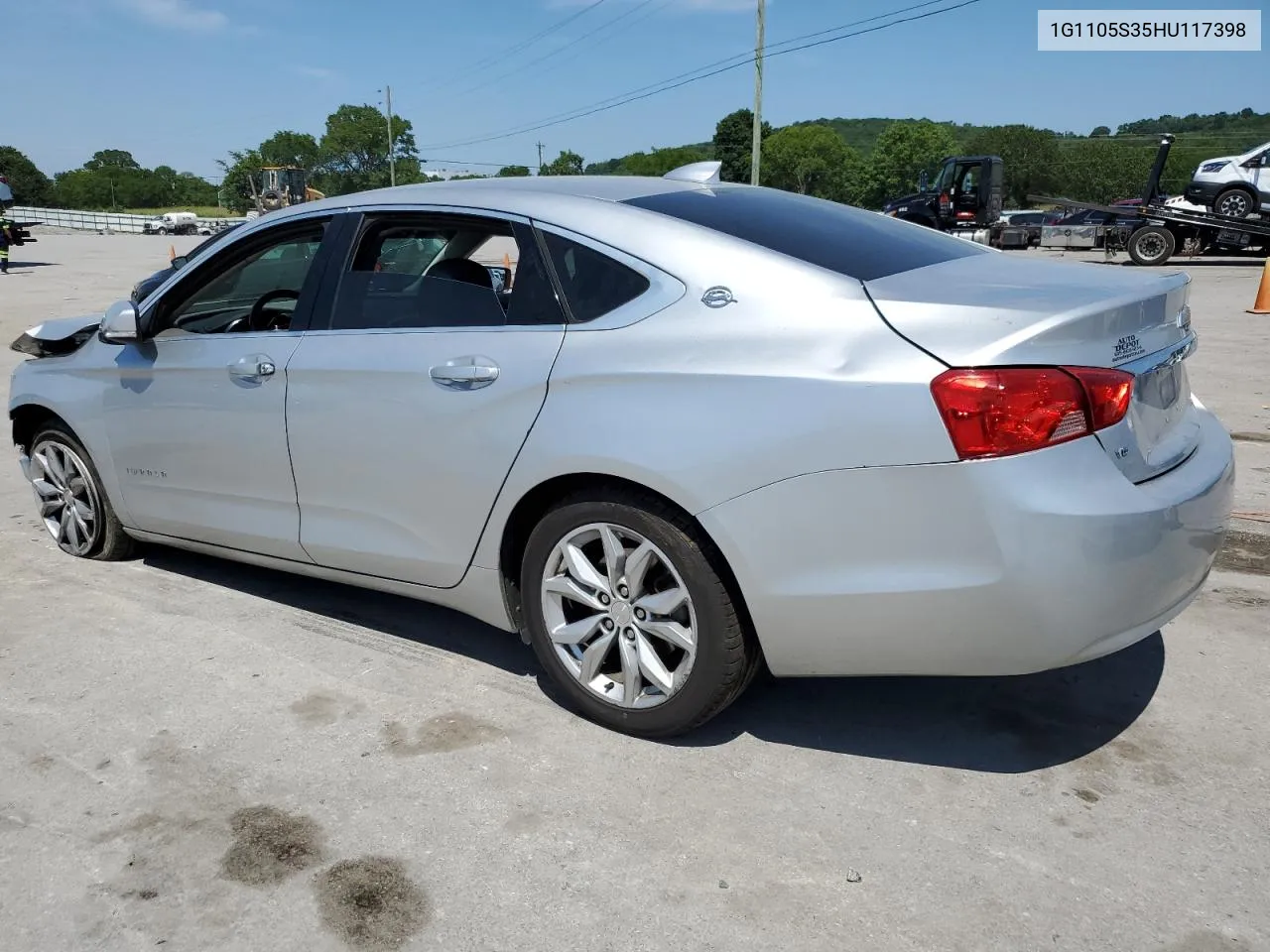 2017 Chevrolet Impala Lt VIN: 1G1105S35HU117398 Lot: 59859434