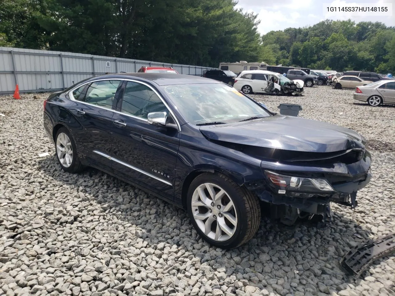 1G1145S37HU148155 2017 Chevrolet Impala Premier