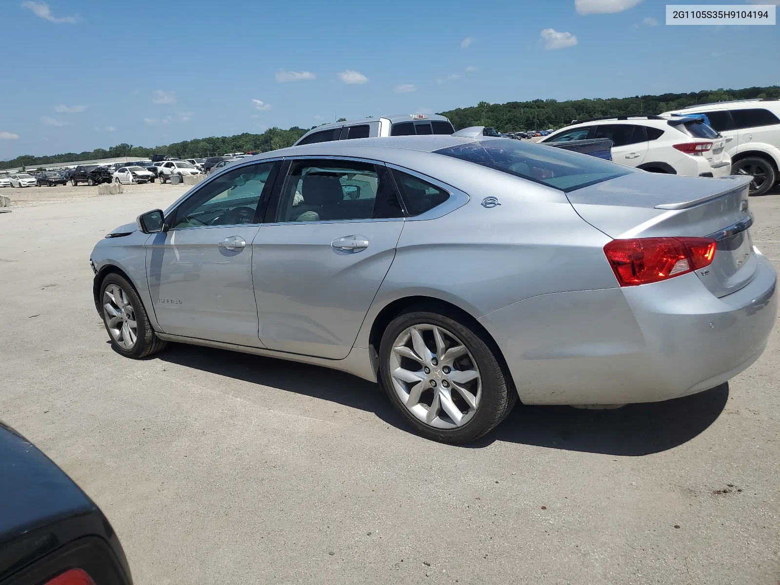 2017 Chevrolet Impala Lt VIN: 2G1105S35H9104194 Lot: 63594784