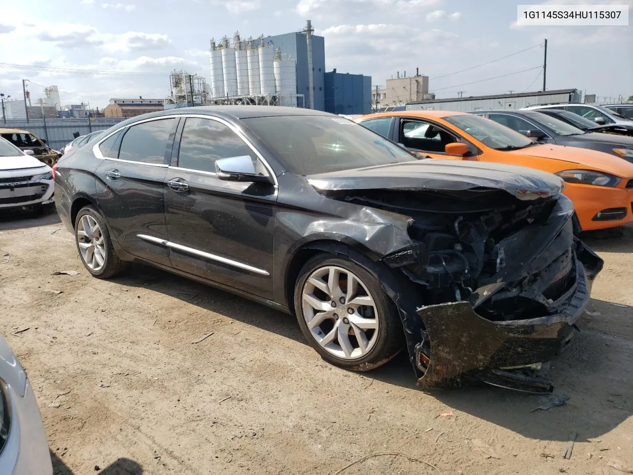 1G1145S34HU115307 2017 Chevrolet Impala Premier