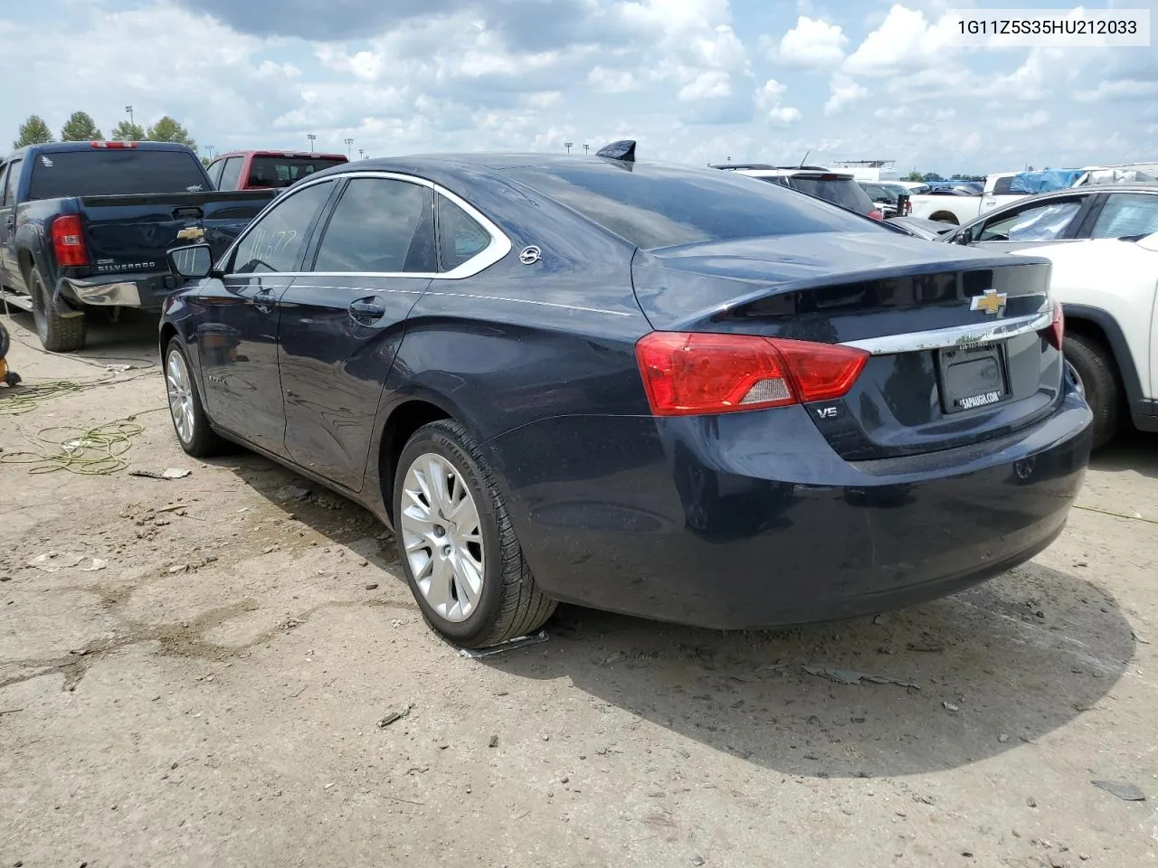 1G11Z5S35HU212033 2017 Chevrolet Impala Ls