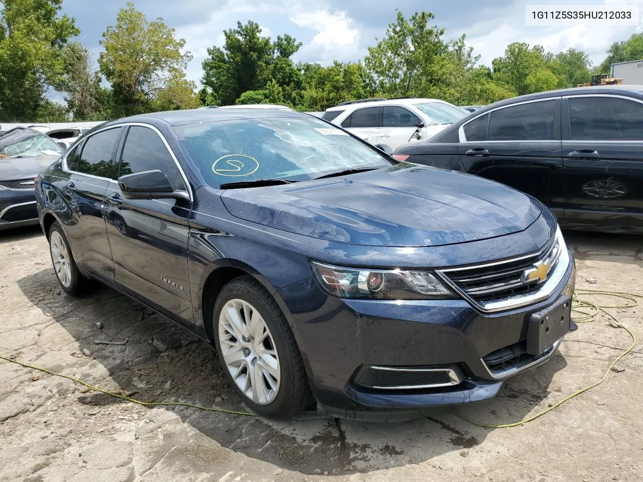 2017 Chevrolet Impala Ls VIN: 1G11Z5S35HU212033 Lot: 63643314