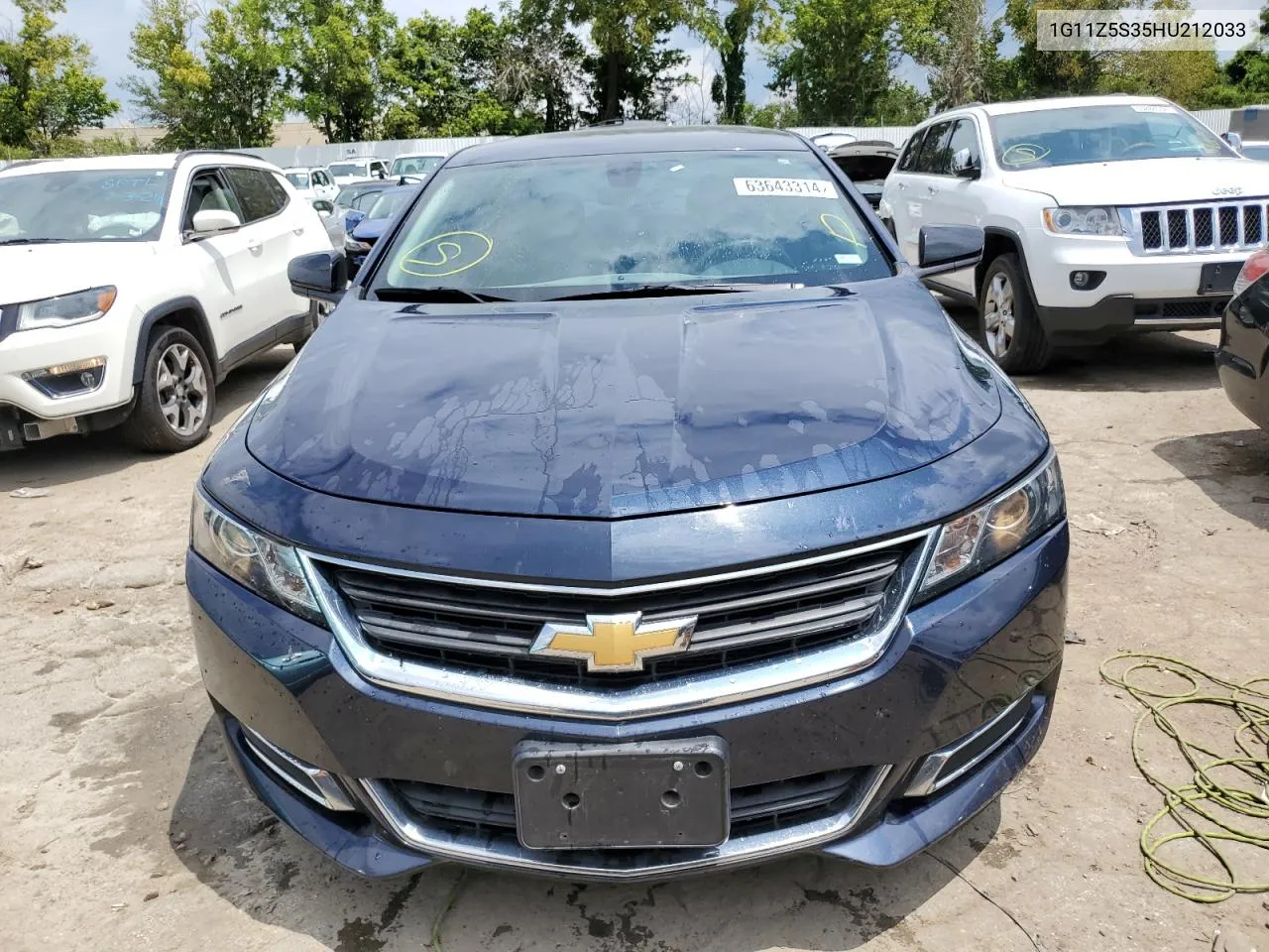 2017 Chevrolet Impala Ls VIN: 1G11Z5S35HU212033 Lot: 63643314