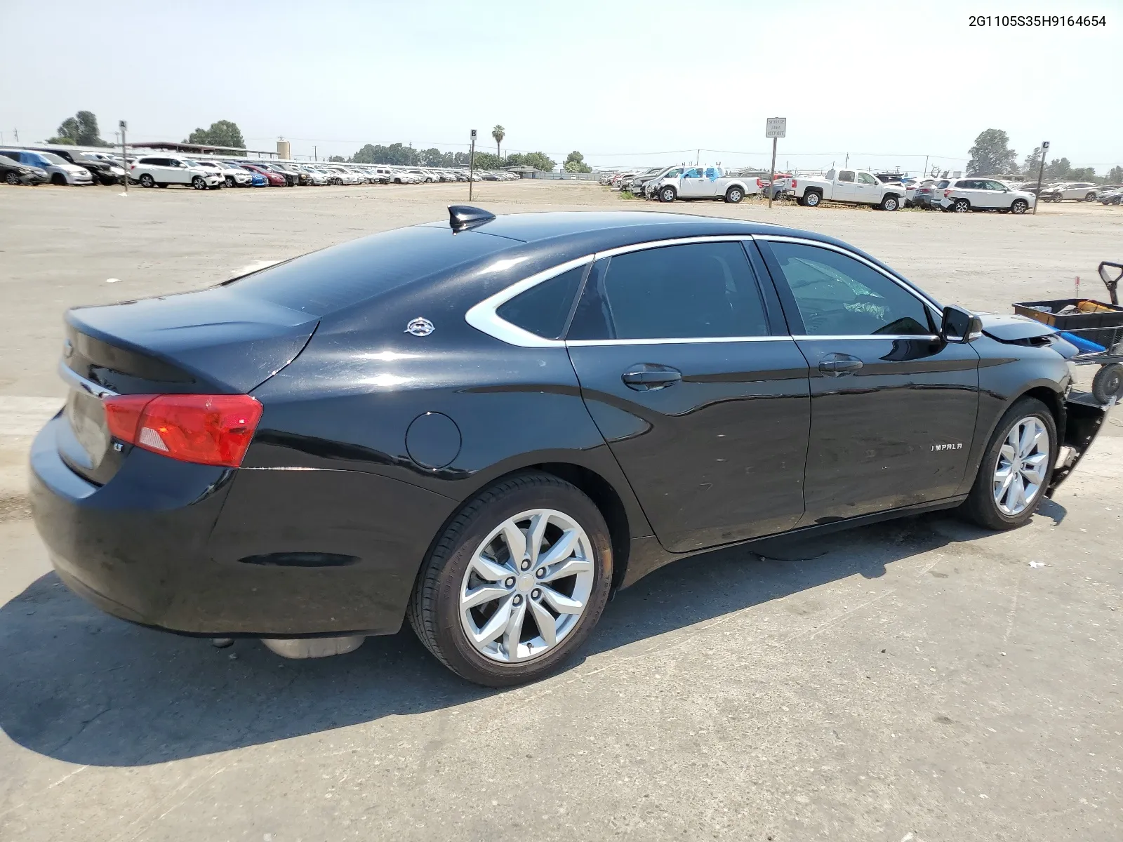 2G1105S35H9164654 2017 Chevrolet Impala Lt