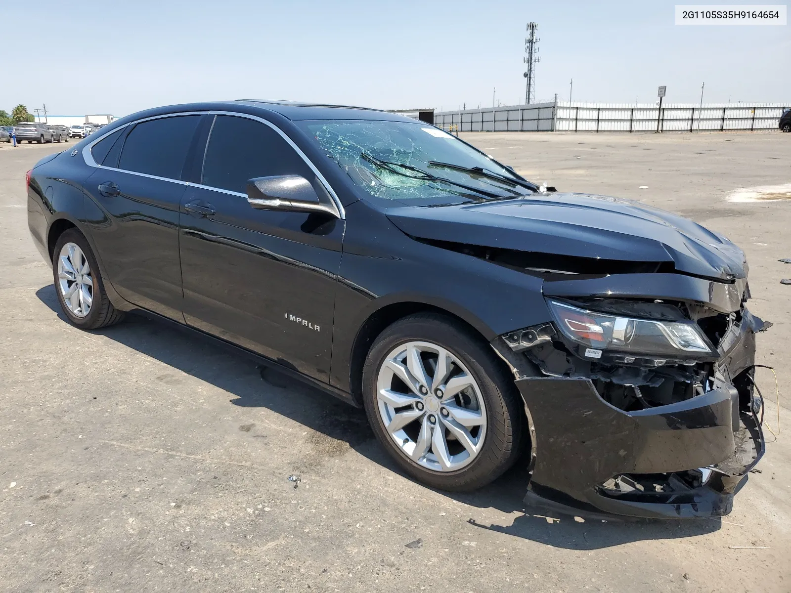 2G1105S35H9164654 2017 Chevrolet Impala Lt