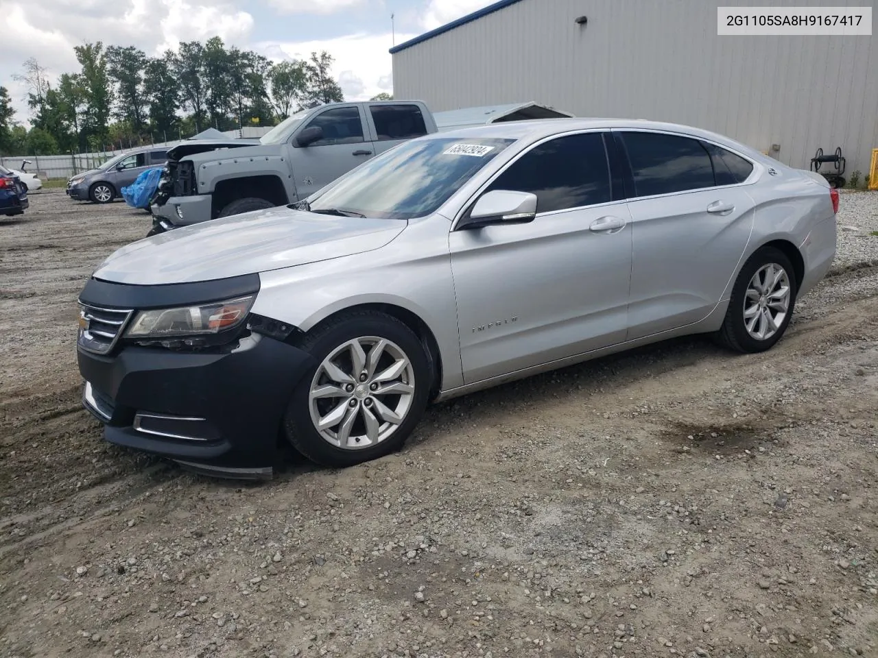 2017 Chevrolet Impala Lt VIN: 2G1105SA8H9167417 Lot: 65042924