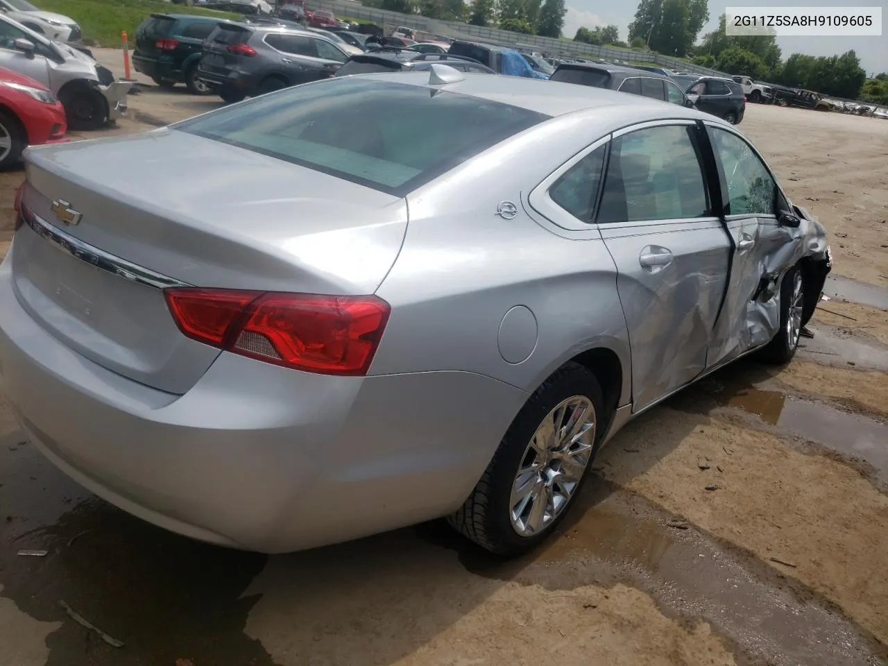 2G11Z5SA8H9109605 2017 Chevrolet Impala Ls