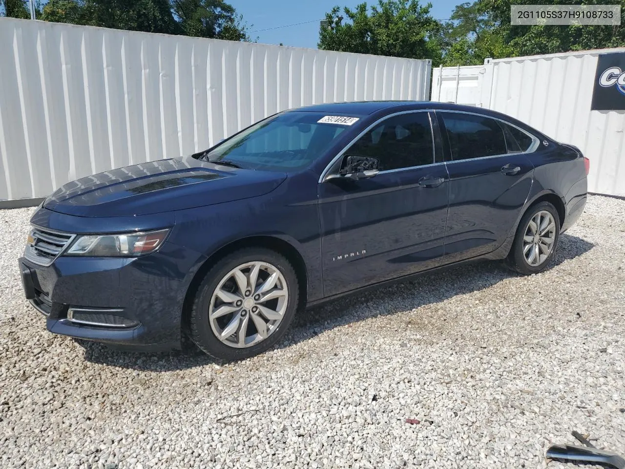 2G1105S37H9108733 2017 Chevrolet Impala Lt