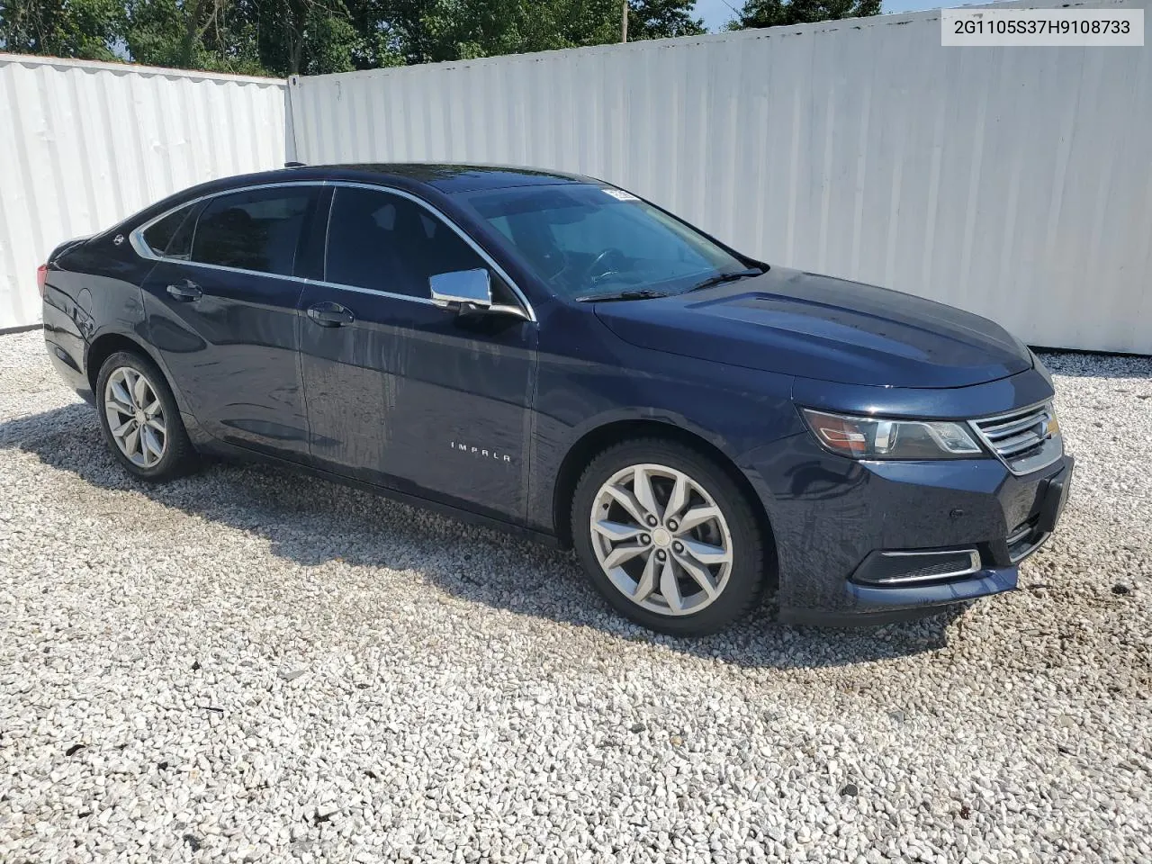 2G1105S37H9108733 2017 Chevrolet Impala Lt