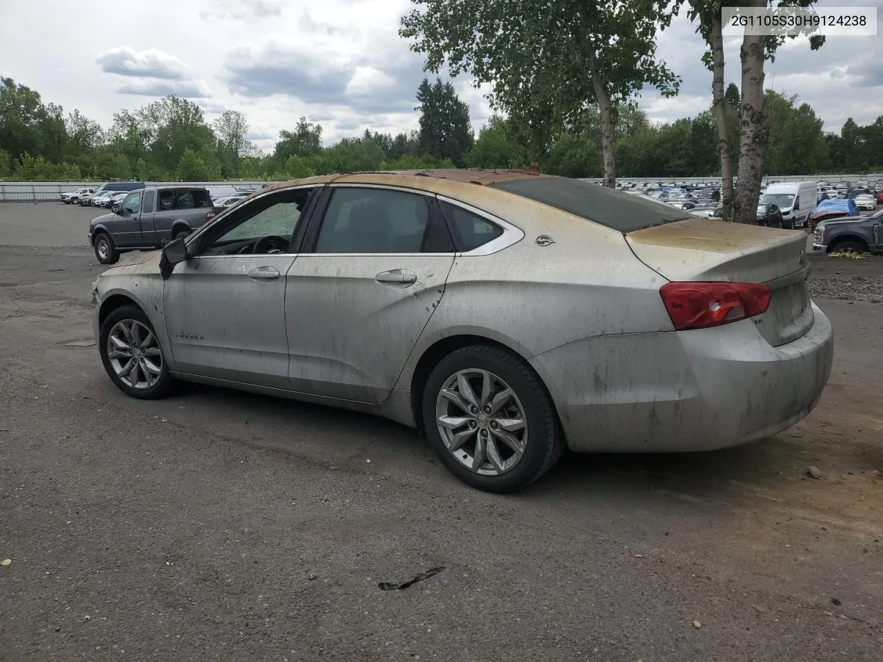 2017 Chevrolet Impala Lt VIN: 2G1105S30H9124238 Lot: 66507824