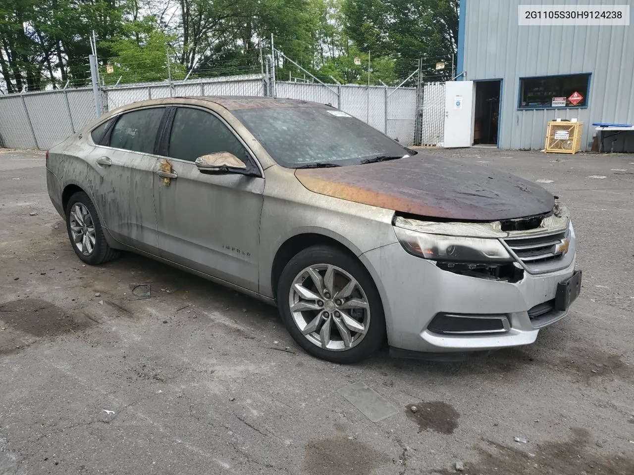 2G1105S30H9124238 2017 Chevrolet Impala Lt