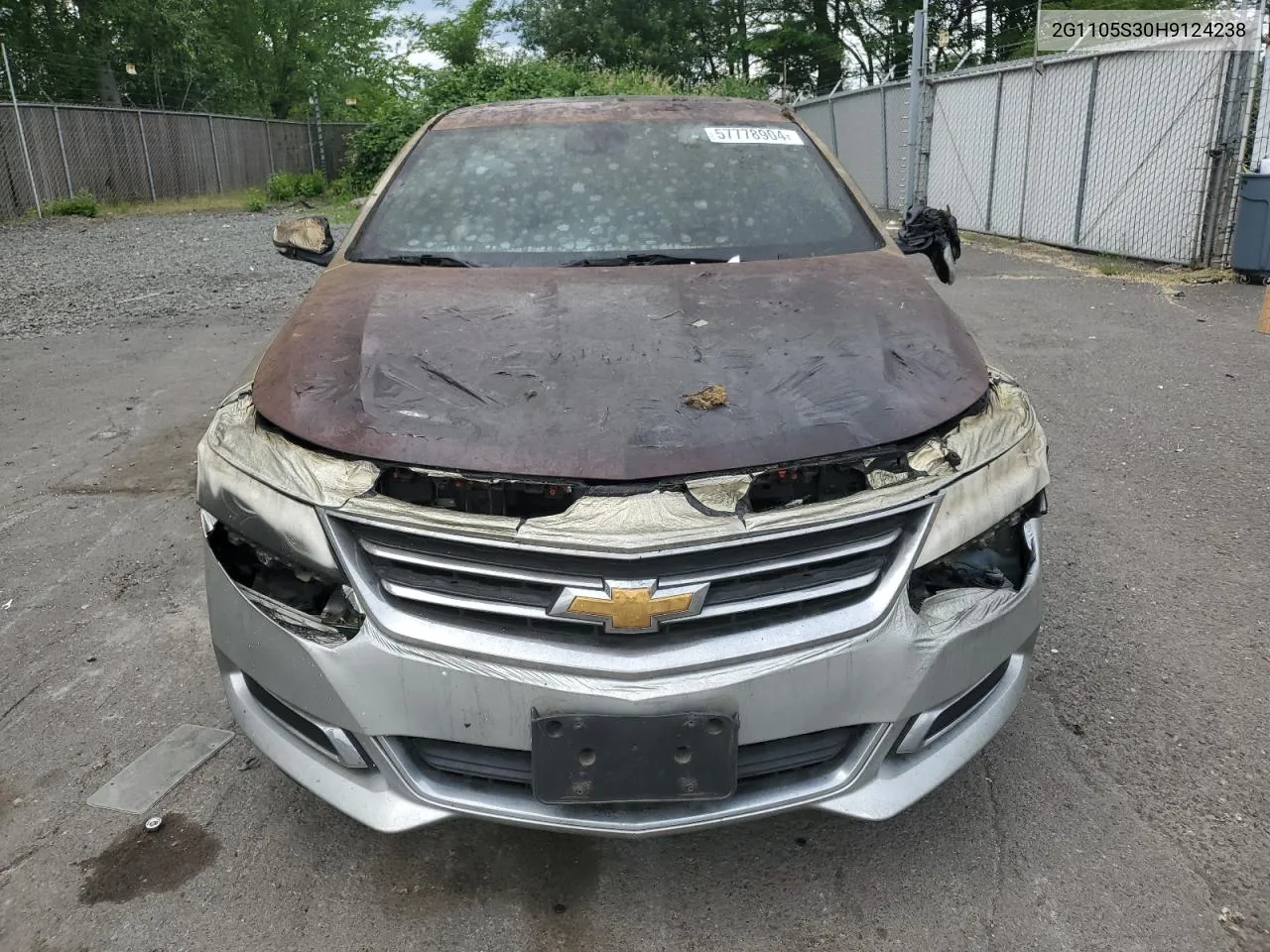 2G1105S30H9124238 2017 Chevrolet Impala Lt