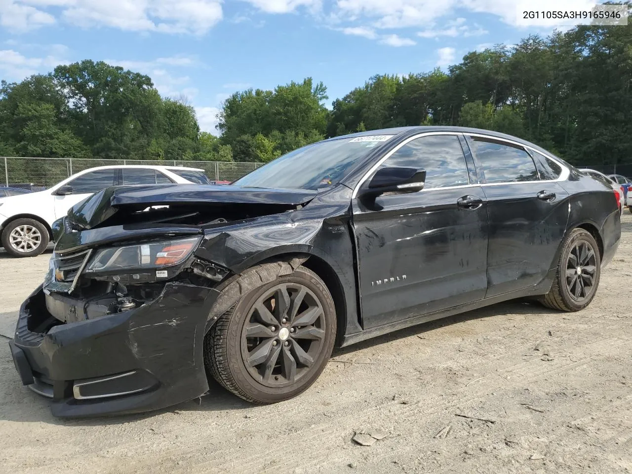 2017 Chevrolet Impala Lt VIN: 2G1105SA3H9165946 Lot: 66717444