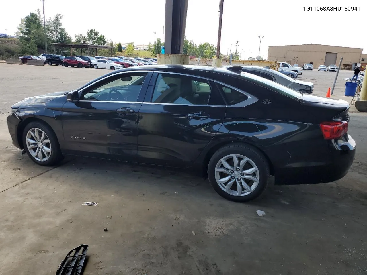 2017 Chevrolet Impala Lt VIN: 1G1105SA8HU160941 Lot: 66975404