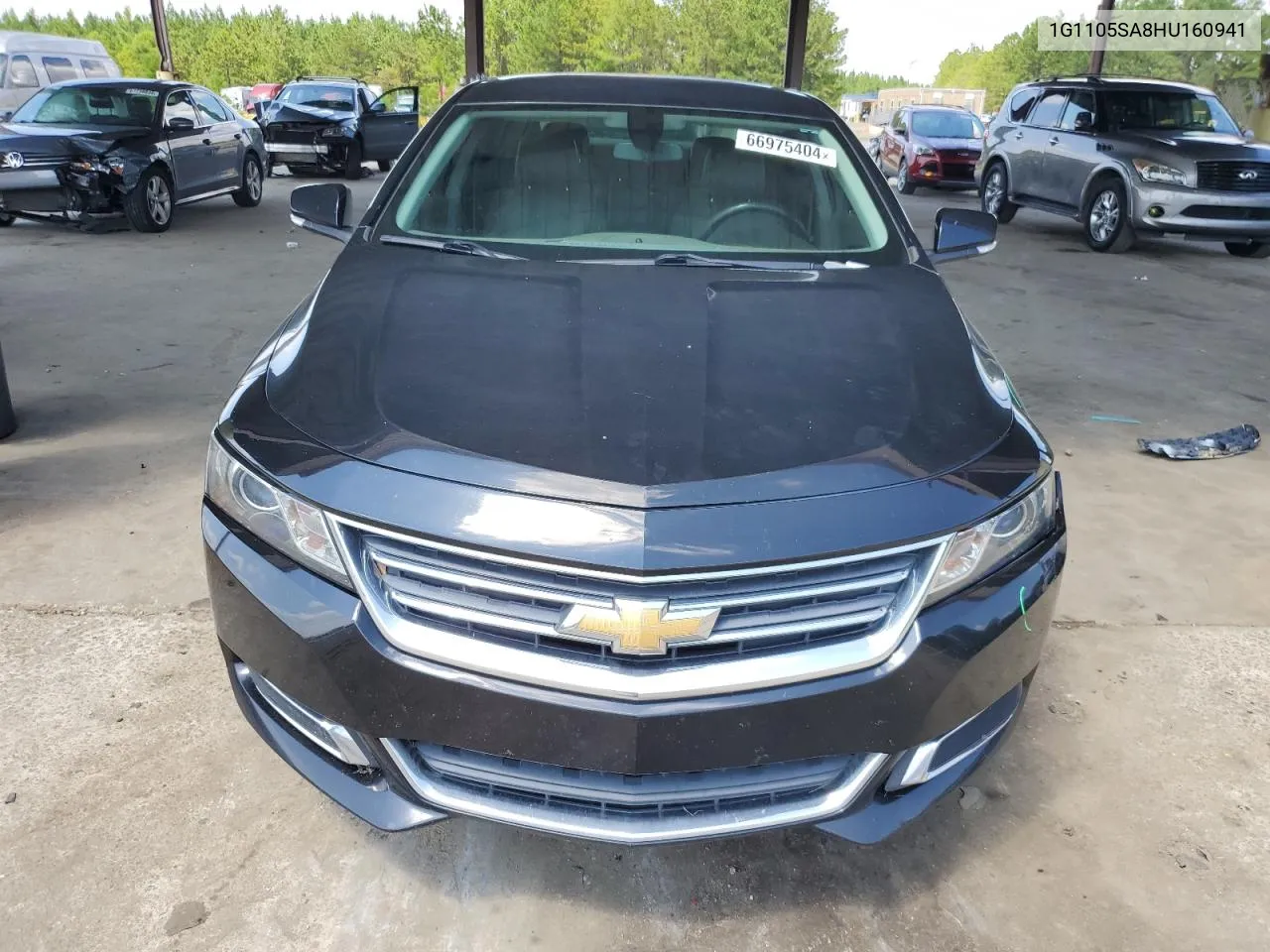 2017 Chevrolet Impala Lt VIN: 1G1105SA8HU160941 Lot: 66975404