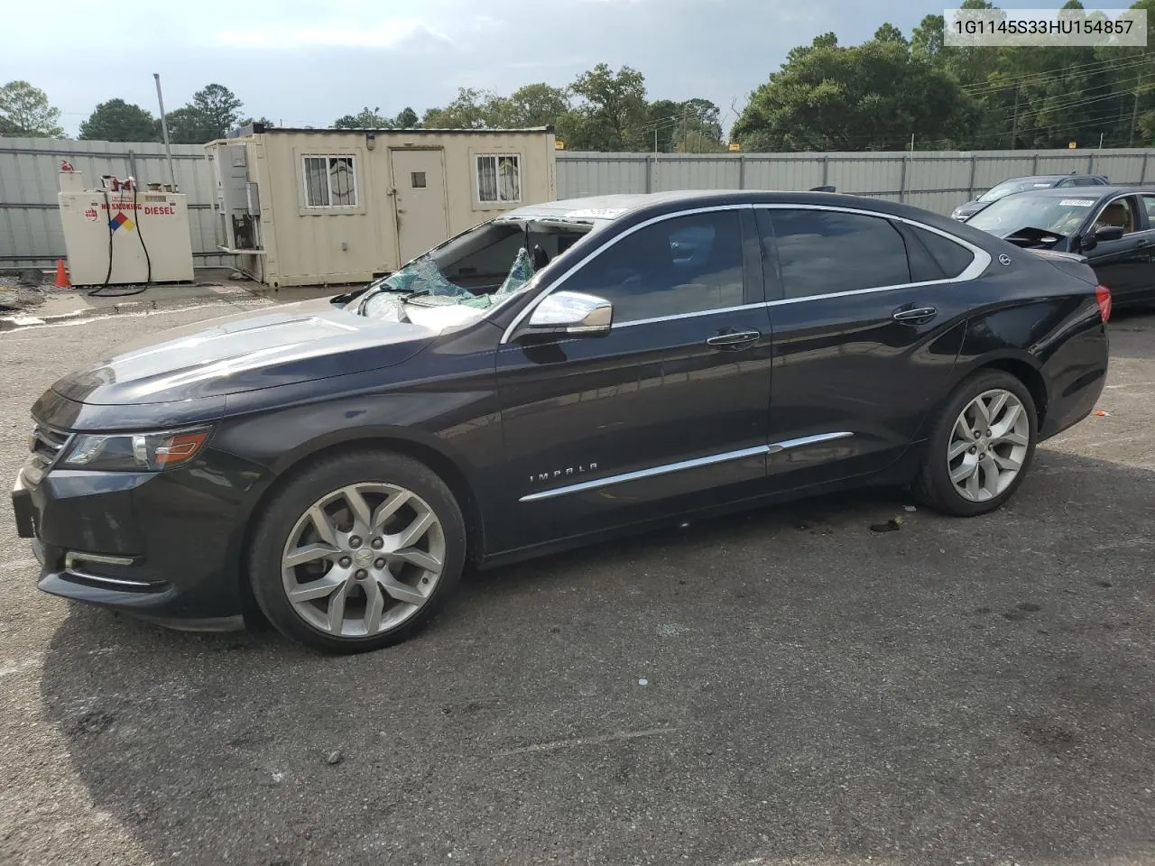 2017 Chevrolet Impala Premier VIN: 1G1145S33HU154857 Lot: 67649634