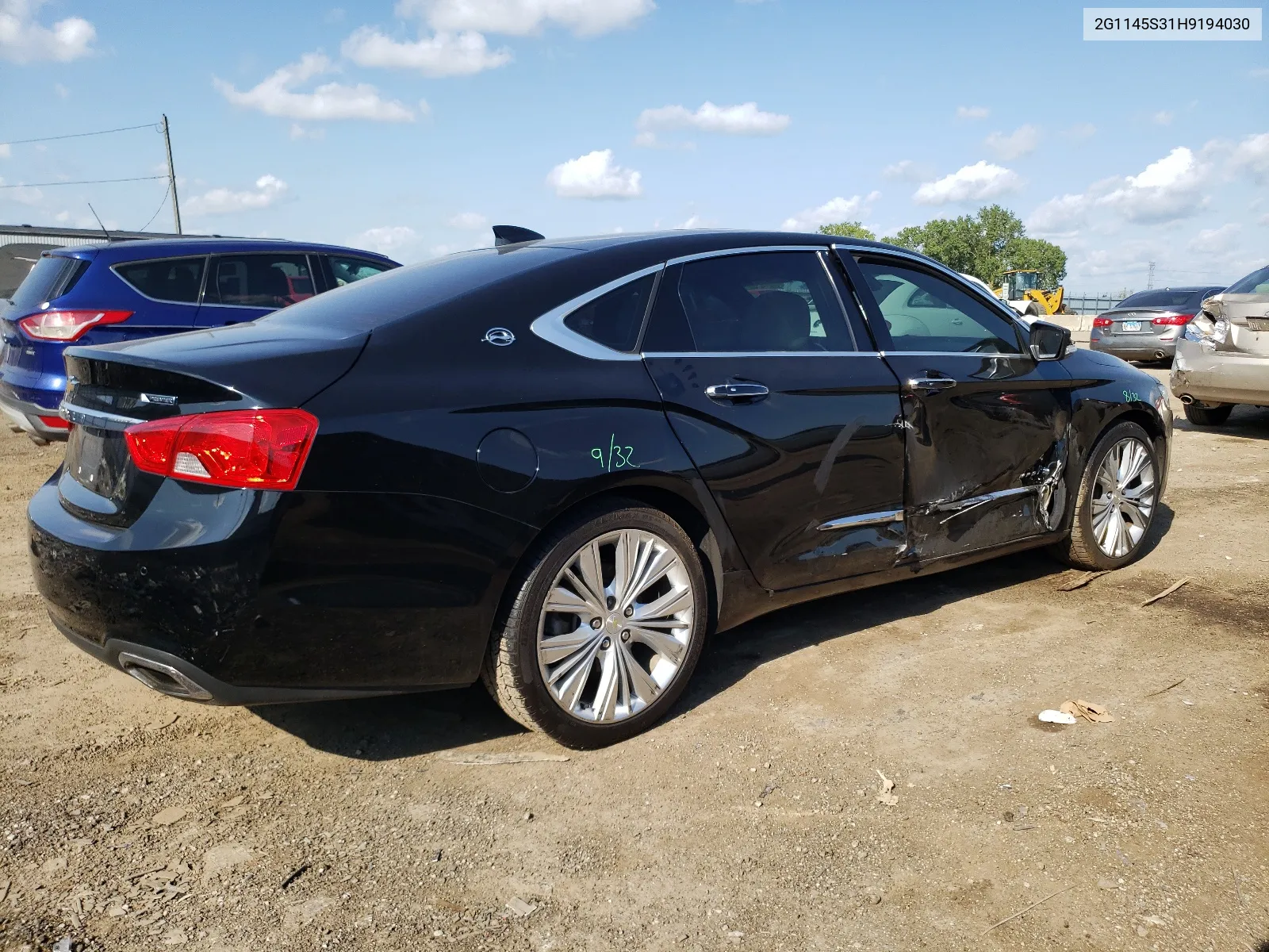 2017 Chevrolet Impala Premier VIN: 2G1145S31H9194030 Lot: 67769614