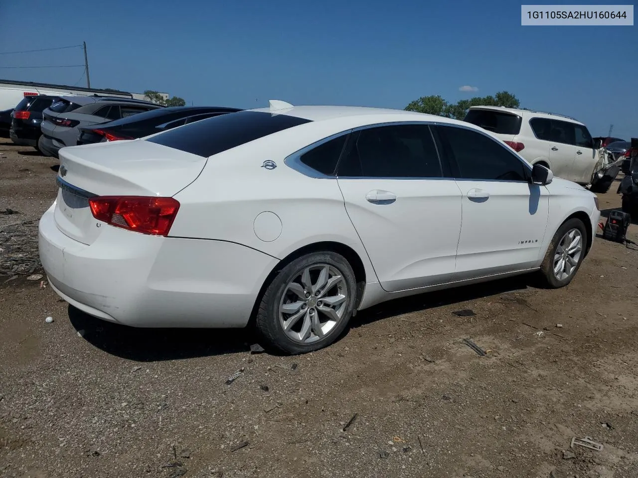 2017 Chevrolet Impala Lt VIN: 1G1105SA2HU160644 Lot: 67793874