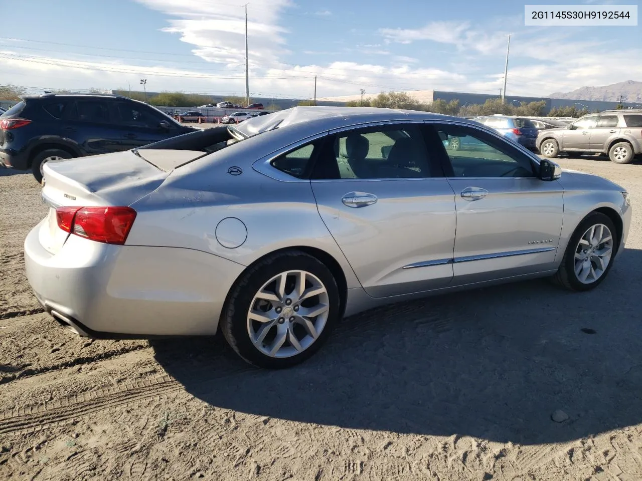 2017 Chevrolet Impala Premier VIN: 2G1145S30H9192544 Lot: 68249754