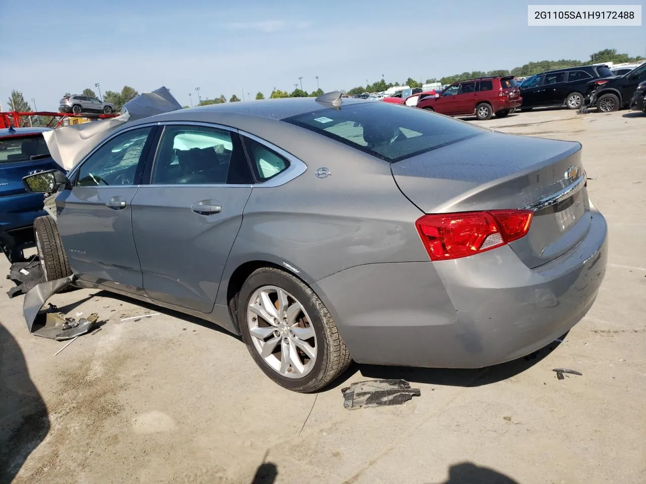 2017 Chevrolet Impala Lt VIN: 2G1105SA1H9172488 Lot: 68384554