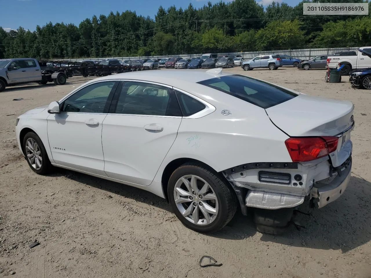 2017 Chevrolet Impala Lt VIN: 2G1105S35H9186976 Lot: 68543324