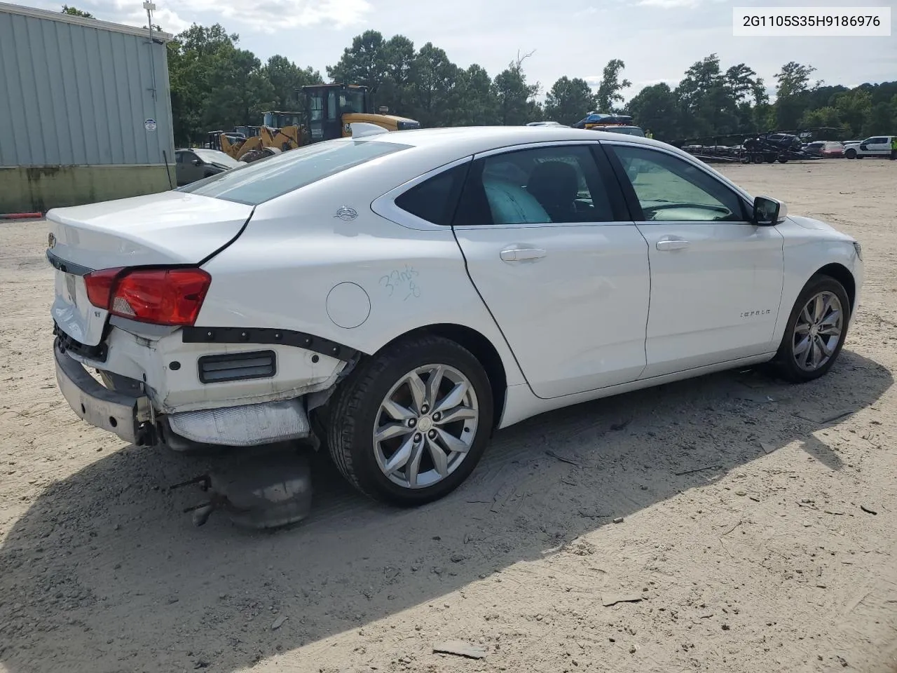 2017 Chevrolet Impala Lt VIN: 2G1105S35H9186976 Lot: 68543324