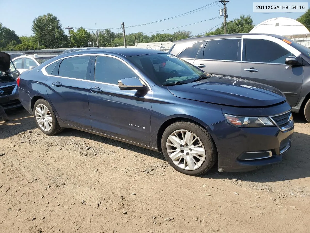 2017 Chevrolet Impala Ls VIN: 2G11X5SA1H9154116 Lot: 68655944