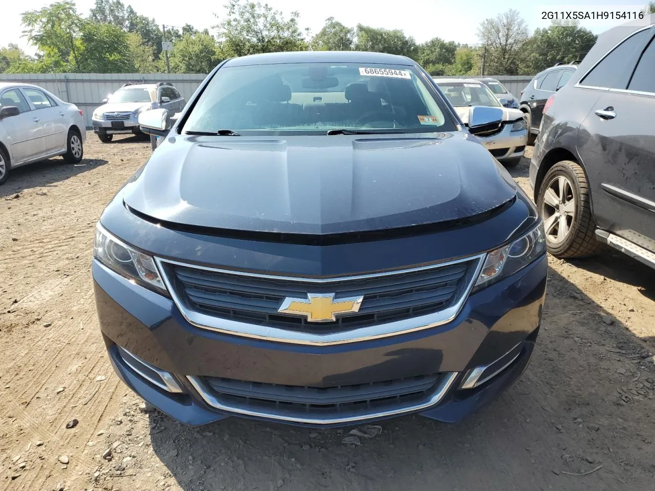 2017 Chevrolet Impala Ls VIN: 2G11X5SA1H9154116 Lot: 68655944