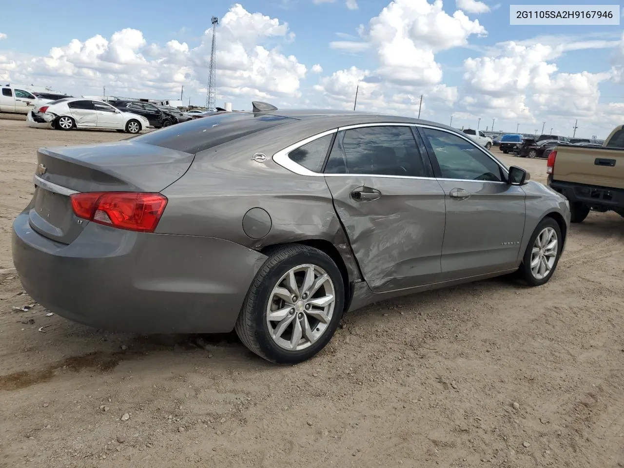 2017 Chevrolet Impala Lt VIN: 2G1105SA2H9167946 Lot: 68838084